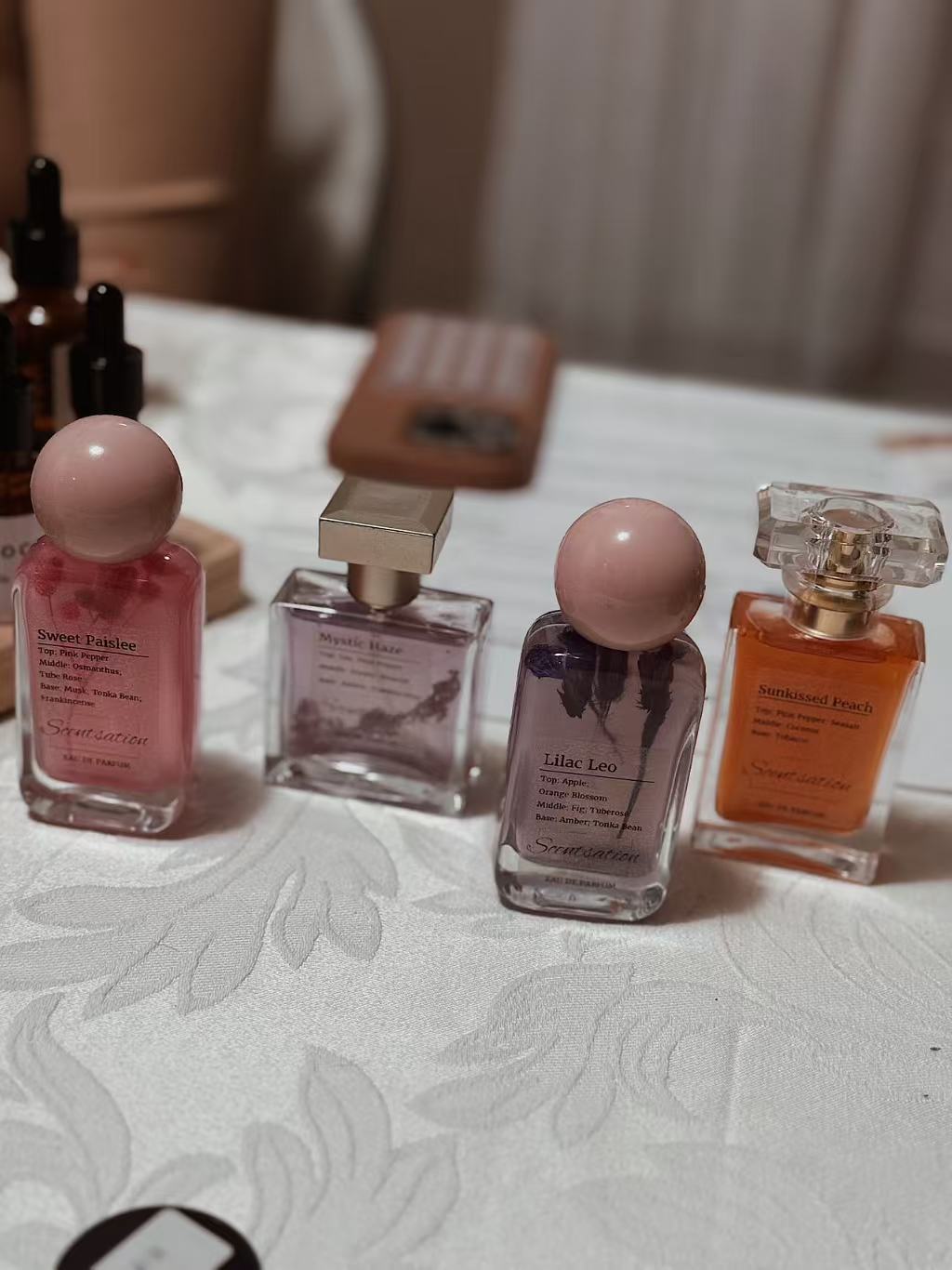 Spring florals — jasmine, rose, neroli.